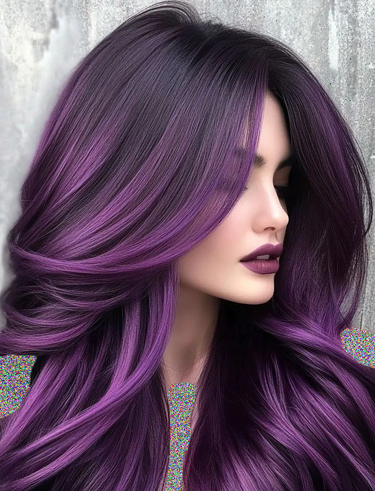 فوم رنگی (موس مو) رنگ بنفش جنتالین حجم 200 میل - Image 2