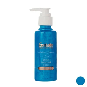 جنتالین ژل رنگ مو موقت آبی تیره