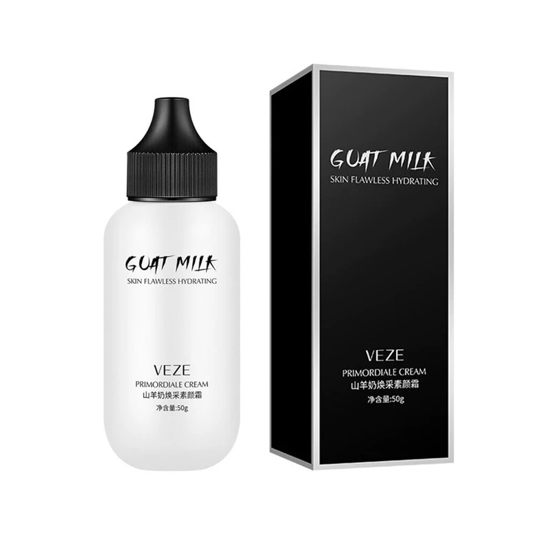 وزه کرم روشن کننده پوست حاوی شیر بز