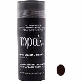 تاپیک پودر پرپشت کننده مو 01 رنگ مشکی پرکلاغی