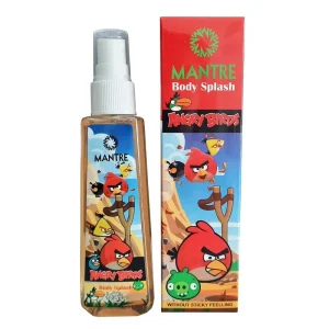 مانتره بادی اسپلش کودک مدل انگری بردز