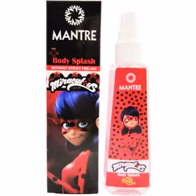 مانتره بادی اسپلش کودک مدل دختر کفشدوزکی