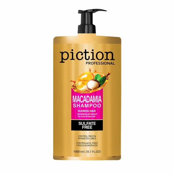 شامپو فری سولفات حاوی ماکادامیا پیکشن حجم 1000 میل