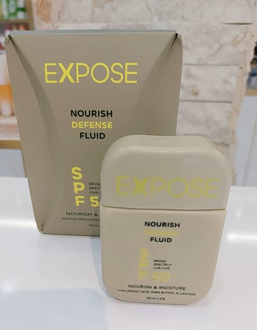 فلوئید آبرسان پوست خشک SPF 50 اکسپوز 50 میلی لیتر