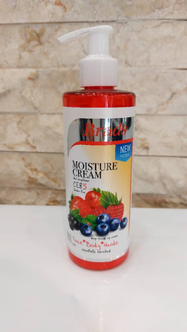 بردس کرم مرطوب کننده حاوی بلوبری