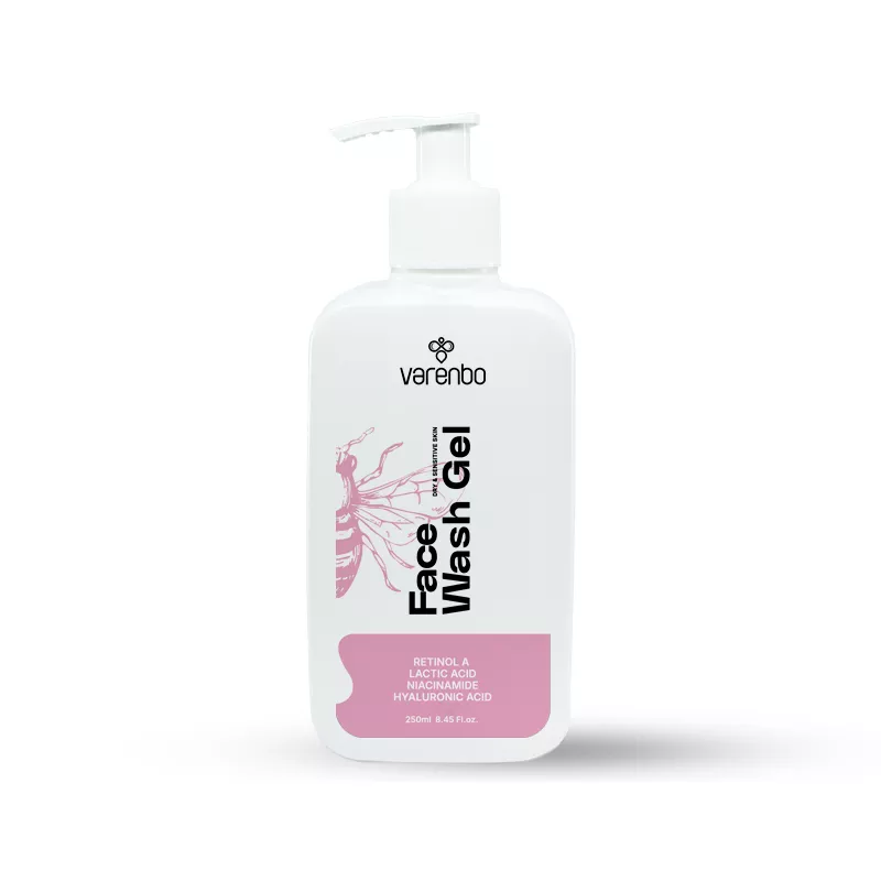 وارنبو ژل شستشو پوست خشک و حساس