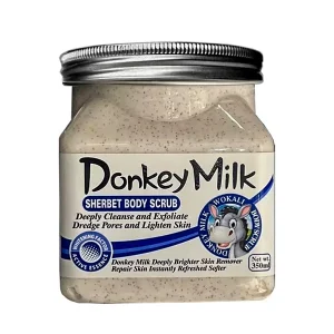 وکالی اسکراب شنی حاوی شیر الاغ