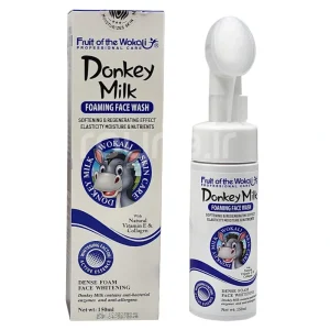 وکالی فوم شستشو براش دار حاوی شیر الاغ