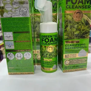 وکالی فوم شستشو براش دار چای سبز